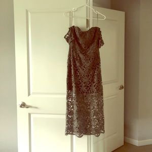 Ankle length evening dress